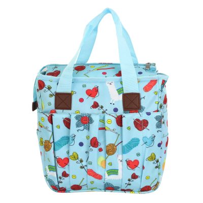 BIRCH KNITTING TOTE SMALL - 26 X 13 X 26CM
