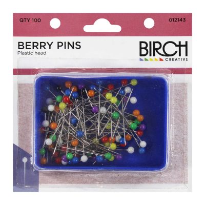 PINS PLASTIC HEAD 100on IN BOX