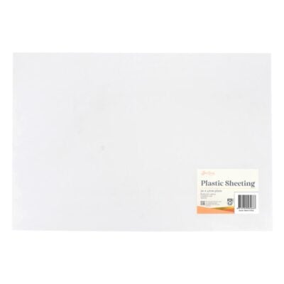 SEW EASY PLASTIC SHEETING PLAIN 32x47CM