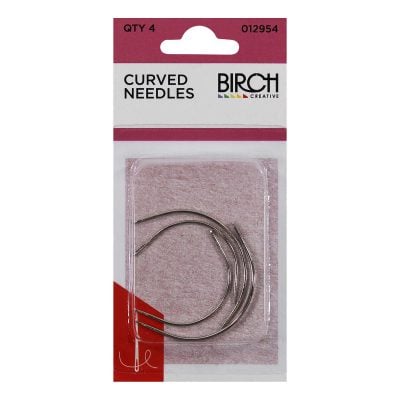 NEEDLE CURVED PK4 2 SIZES