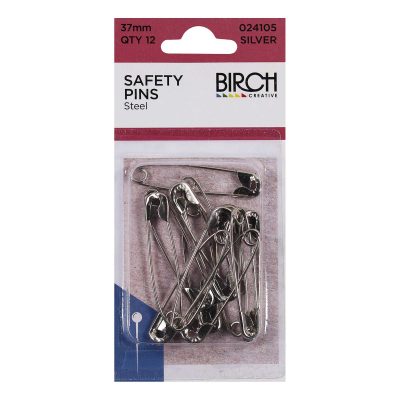 PINS SAFETY STEEL 12 SIZE 2 37MM