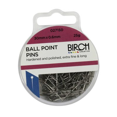 PINS BALL POINT 30x0.60MM 25G