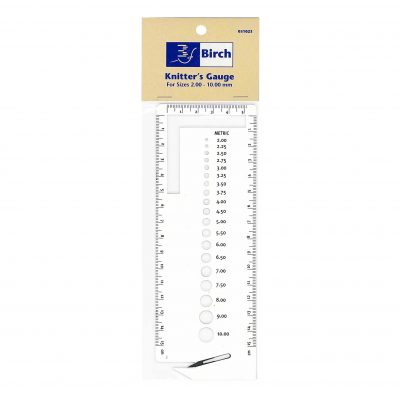 KNITTERS GAUGE 2-10MM