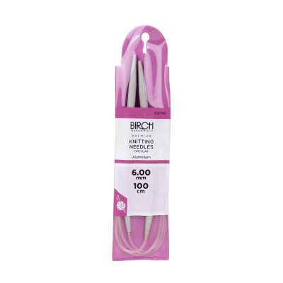 BIRCH KNITTING NEEDLE CIRCULAR PREMIUM 100CM