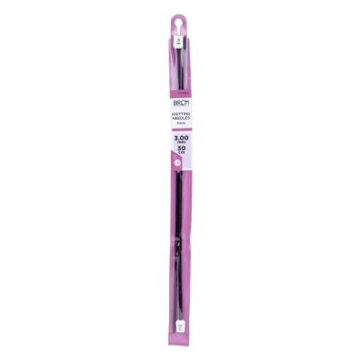 BIRCH KNITTING NEEDLE PLASTIC 30CM 2.00-3.75MM