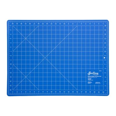 SEW EASY CUTTING MAT 1 SIDED 17"X23"