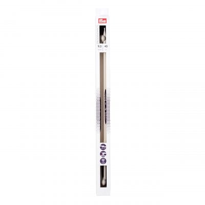PRYM ERGO SINGLE-POINT KNITTING PINS 40CM/9MM 2PC