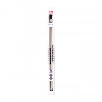 PRYM ERGO SINGLE-POINT KNITTING PINS 40CM/10MM 2PC