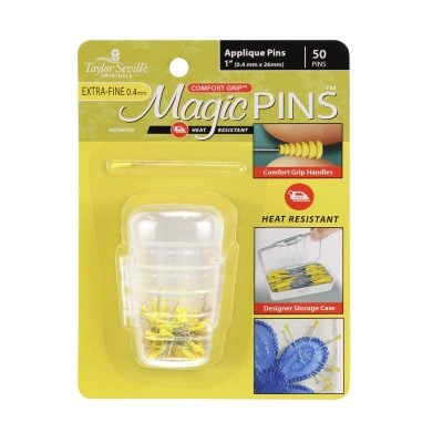 TAYLOR SEVILLE MAGIC PINS APPLIQUE EXTRA FINE 50PC