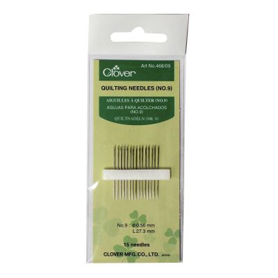 CLOVER QUILTING NEEDLES 468  - 09