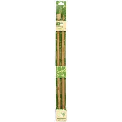 BIRCH KNITTING NEEDLE BAMBOO 33CM - 9.00MM