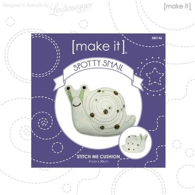 MAKEIT CROSS-STITCH STITCH ME SNAIL 41X30CM