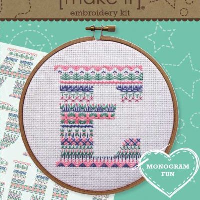 MONOGRAM ALPHABET KIT 15X15CM