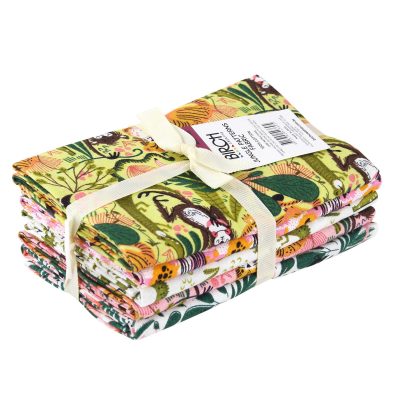 BIRCH FABRIC JUNGLE PATTERNS FAT QUARTER 100% CTN