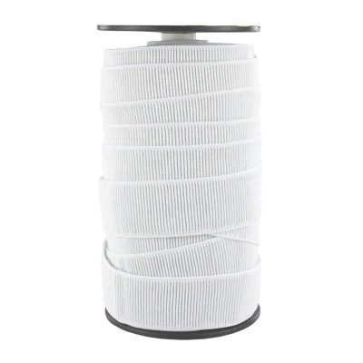 ELASTIC RIBBED 50MMx30MT - WHITE