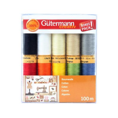 GUTERMANN THREAD SEWING  COTTON C NE 50  10RL