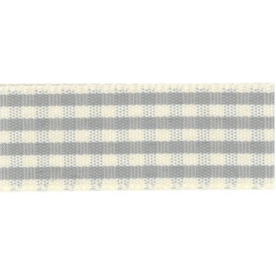 RIBBON POLY RUSTIC GINGHAM 25MMx20M