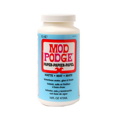 PLAID MOD PODGE PAPER MATTE - 16 OZ