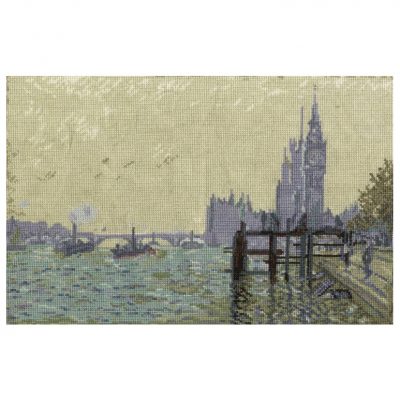 IND LA TAMISE A WESTMINSTER MONET 34.3X21.7CM