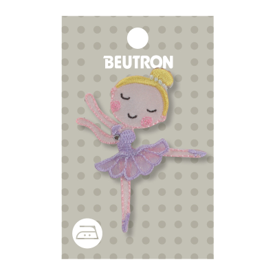 MOTIF IRON-ON BALLET GIRL 3PK