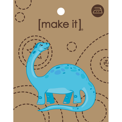 MOTIF IRON-ON DINO APOTOSAURUS 3PK