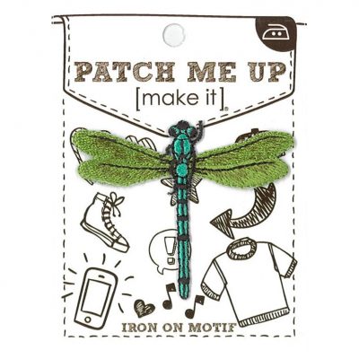 MOTIF IRON-ON DRAGONFLY 3PK
