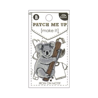 MOTIF IRON-ON KOALA 3PK