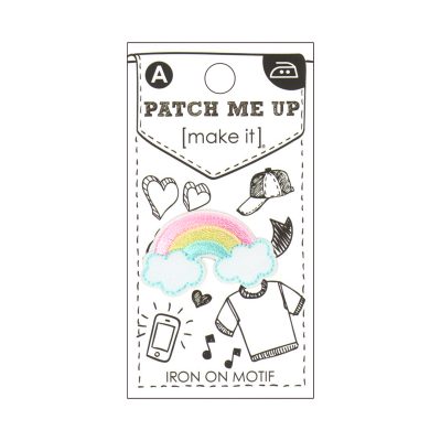 MOTIF IRON-ON  BABY CLOUD 3.4X2.1CM/3PK