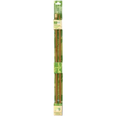 BIRCH KNITTING NEEDLE BAMBOO 33CM 6.00-6.50MM
