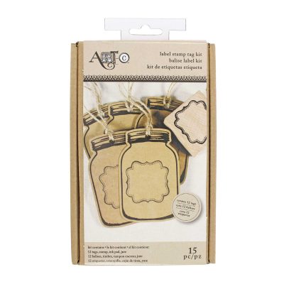 ATD KIT ATC TAG MASON JAR