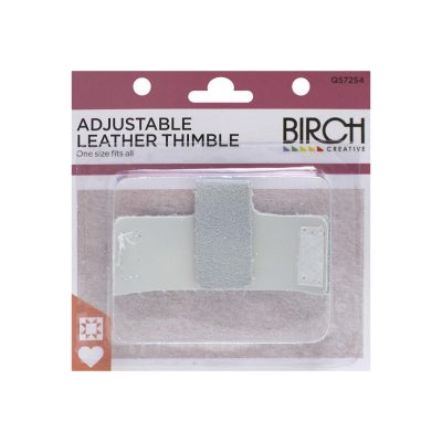 THIMBLES ADJUSTABLE LEATHER Q57254