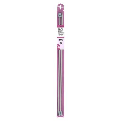 BIRCH KNITTING NEEDLE PREMIUM 35CM 4.00-5.00MM