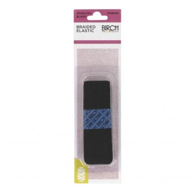 ELASTIC BRAIDED HANK 25MMx1MT