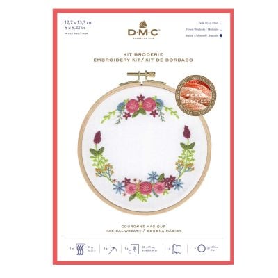 DMC PERLE 5 EMBROIDERY KIT