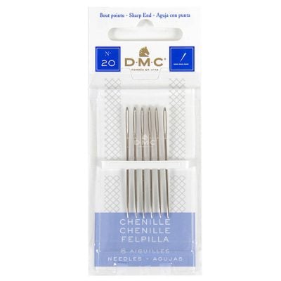 DMC 6PK CHENILLE NEEDLES BOX OF 12