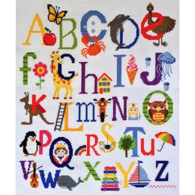 MI ALPHABET SAMPLER CS 32X38CM