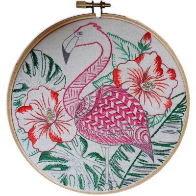 MI COLOUR ME EMB - FLAMINGO