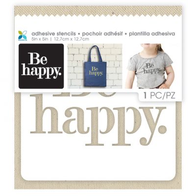 MOMENTA ADHESIVE FABRIC BACKED STENCIL 5 X 5