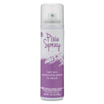 ICRAFT REMOVABLE PIXIE SPRAY FOR STENCILS  3.8 OZ