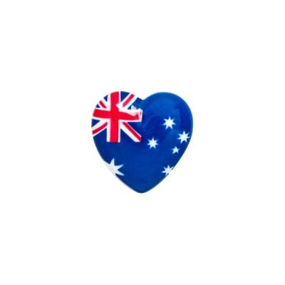 HEMLINE BUTTONS AUSTRALIAN FLAG