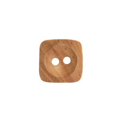 HEMLINE BUTTONS WOODEN ROUND CARVED/28
