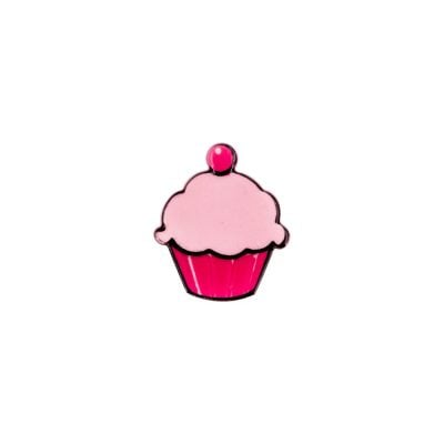 HEMLINE BUTTONS NOVELTY/CUPCAKES/24 15MM  SHANK