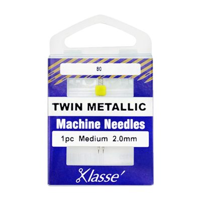 Home » Birch Creative MACHINE NEEDLE TWIN-METALLIC SIZE 80/2.0MM