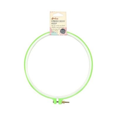 SEW EASY HANGSELL PLASTIC EMBROIDERY HOOP 19.5CM