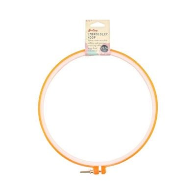 SEW EASY HANGSELL PLASTIC EMBROIDERY HOOP 23.5CM