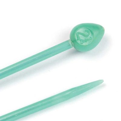 BIRCH KNITTING NEEDLE PEARL 30CM Sz 2.00-3.75MM