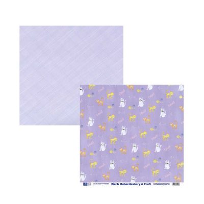 PAPER 12 X 12 BIRCH D/ S GLITTER