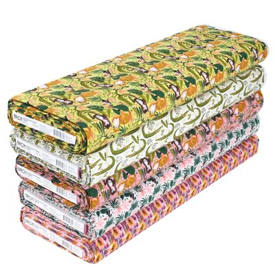 BIRCH FABRIC JUNGLE PATTERNS 110CM X 10MT 100% CTN