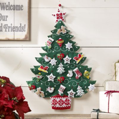 BUCILLA NORDIC TREE ADVENT CALENDAR