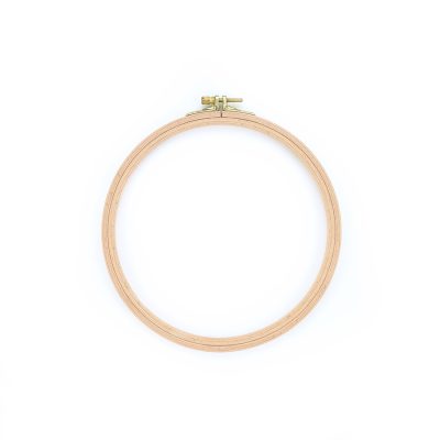 NURGE EMBROIDERY HOOP - WOODEN SCREWED 8MM